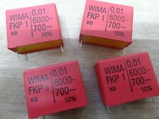 4x 10nf 6000V polypropylene capacitor  Wima FKP1Y021006F00KSSD FKP-1
