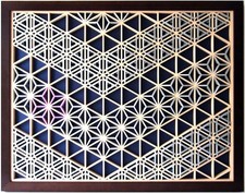 Japanese Kumiko Art Panel