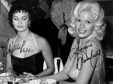 SOPHIA LOREN & BUSTY JAYNE