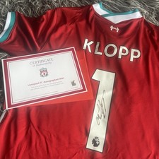 LIVERPOOL FC SIGNED JURGEN
