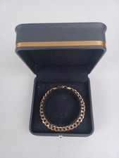 Mens 375 9ct Yellow Gold Curb