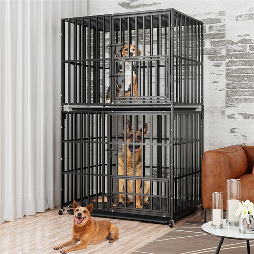 Stackable dog cage - dog,