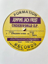 Jumping Jack Frost – Underworld EP 12" Old Skool Hardcore Vinyl Pornography 1994