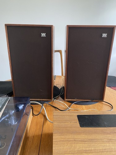 Vintage pair wharfedale - pair,