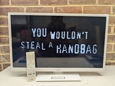 Logik 24" LED White TV & DVD