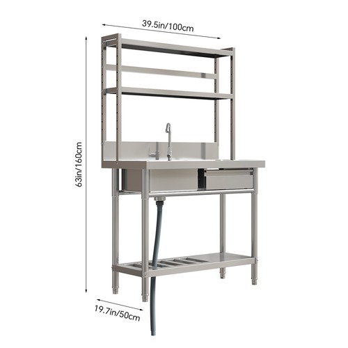 Commercial sink stainless - commercial,