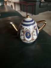 Porcelain Art Miniature Teapot