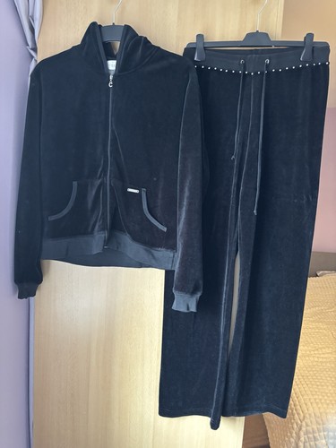 Champneys black velour - black,