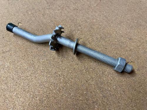 Cranked gate catch - , for