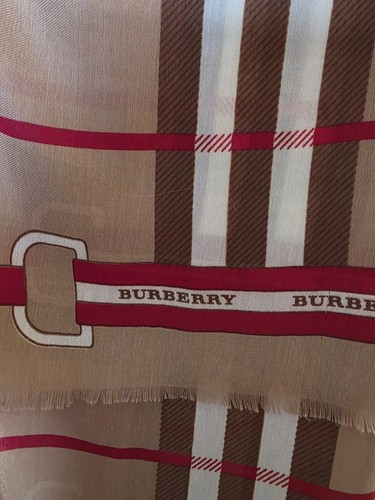 Burberry silk scarf - burberry,
