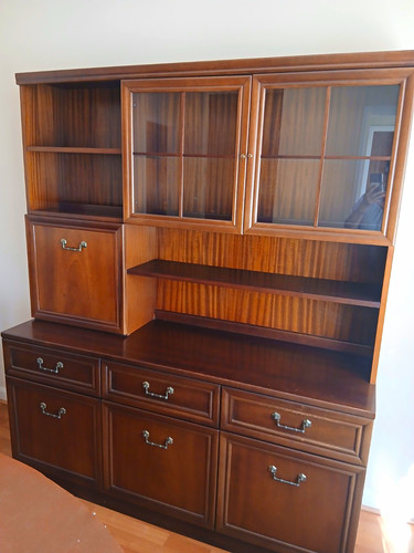 Wood glass display - glass, cabinet