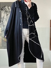 ZEDD PLUS Lagenlook Long Black