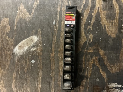 Craftsman drive pt 9 pc - 3/8",