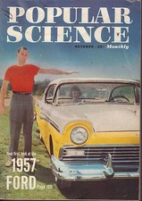Popular Science Magazine October 1956 1957 Ford 081917nonjhe