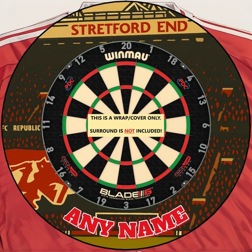 Dartboard surround wrap cover - dartboard,