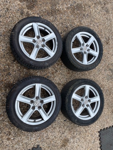 Mazda alloy wheels with - mazda,