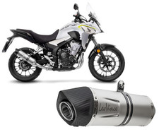 Leovince LV ONE EVO Exhaust D Pot for Honda CB 500 X 2019 > 2024