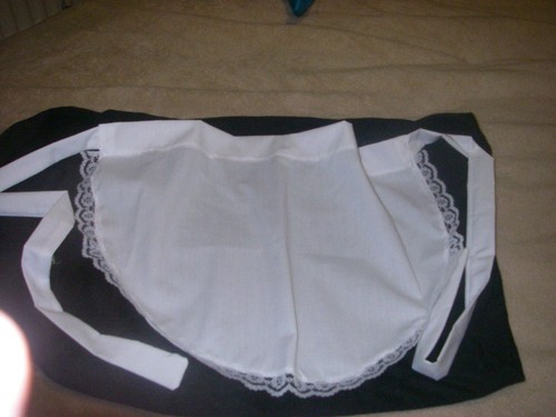 Victorian waist apron - ,
