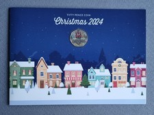 2024 GIBRALTAR Colour 50p Coin