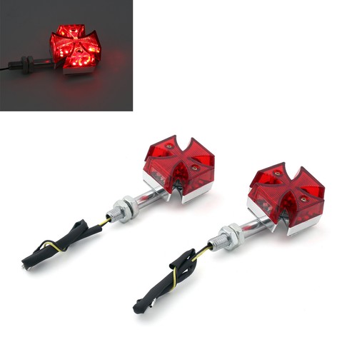 Custom red maltese cross - 2x,