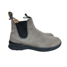 Blundstone Mens Suede Leather Beige Gray Chelsea Active Boots Size 7