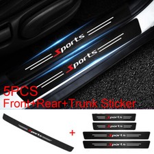5pcs Sports Car Door Plate