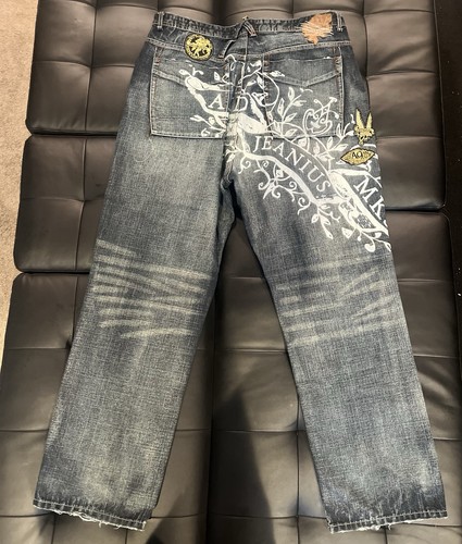 Vtg akademiks jeanius baggy - vtg,