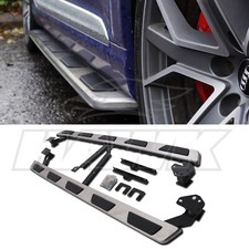 BRUSHED ALUMINIUM SIDE STEPS