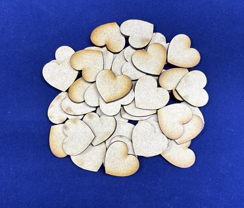 55mm heart shaped blanks - 55mm,