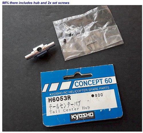 Vintage kyosho heli - rc,