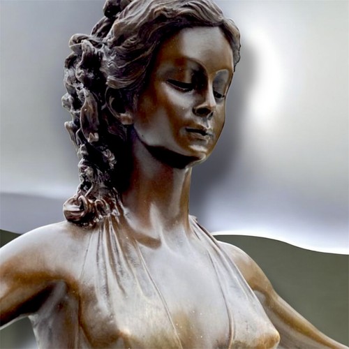 Large bronze figurative - large,