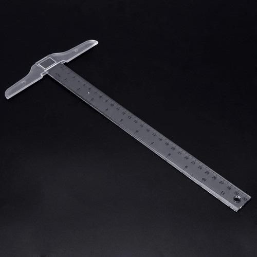 Square ruler acrylic shape - square,