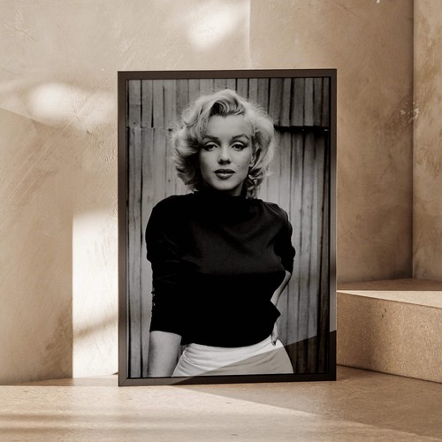 Marilyn monroe black - and, white