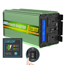 EDECOA 1500W 3000W Pure Sine