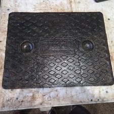 Cast Iron Manhole Drain Cover 652mm X 502mm Rounded Corners Airtight Lid 