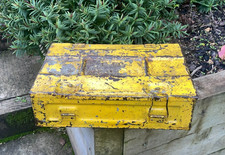 Vintage WW2 Military Ammo Box P60 MCII 1943 Metal Toolbox Tool Box Storage