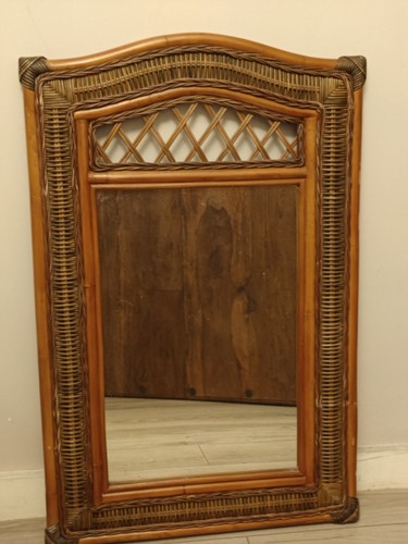 Vintage bamboo and - bamboo, wicker
