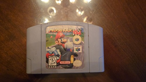 Mario kart genuine n64 - genuine,