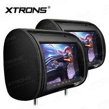 2X 9" HD Screen Car Pillow