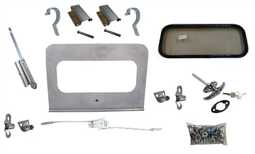 Cat flap split - flap, rear