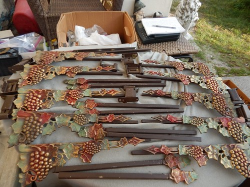 Vintage victorian grapevine - vintage,