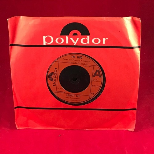 The who squeeze box - uk, 7"