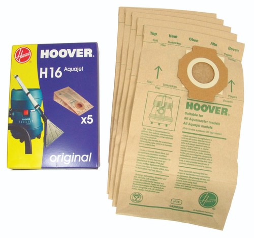 Genuine hoover h16 bags - genuine, vacuum
