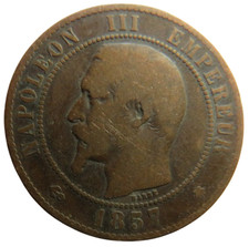 1857-BB Franc e Napoleon III