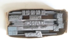 LETTERPRESS SLUGS AND ADANA BORDERS