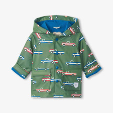 HATLEY BIG TRUCKS PRE-SCHOOL RAINCOAT