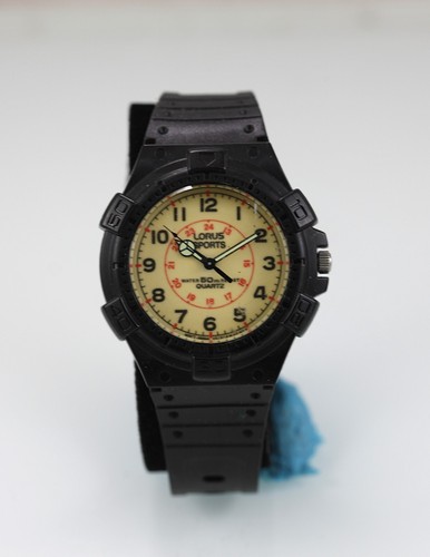 Lorus sports watch men - men, black