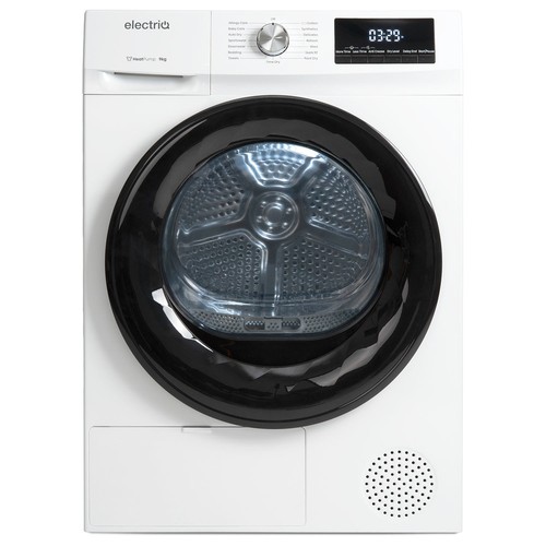 Electriq 9kg heat pump tumble - heat,