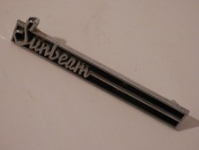 Car Badge.  Old Sunbeam Metal Car Badge