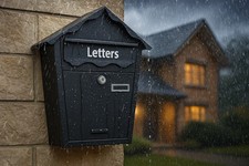 Large Lockable Mail Post Box